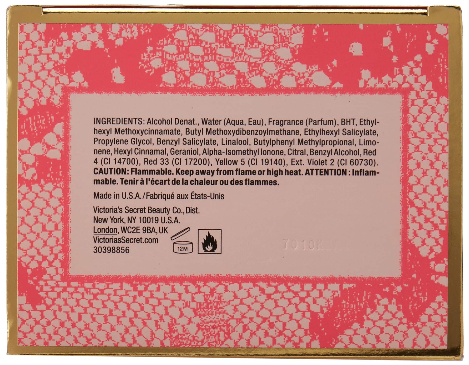 Victoria's Secret Eau De Parfum Spray, Crush, 3.4 Fluid Ounce